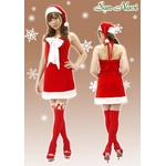 【サンタクロース コスプレ 衣装】2010年新作☆クリスマスサンタ・ショートドレス S406☆