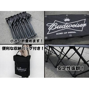 BUDWEISER�i�o�h���C�U�[�j 6�l�|���`�F�A�[ �y�A�E�g�h�A�z