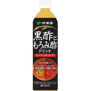 伊藤園 黒酢ともろみ酢900ml×24本セット