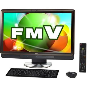 富士通デスクトップパソコン ESPRIMO FH700/5AT （Office H&B搭載）（エスプレッソブラック） 【TVモデル】 [ FMV-F705ATB ]