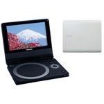 東芝 7V型ポータブルDVDプレーヤー シェルホワイト CPRM対応 ポータロウ TOSHIBA SD-P75S[ SD-P75S-W ]