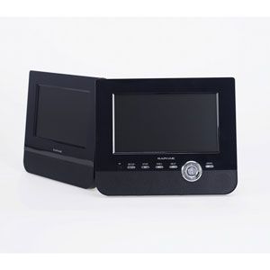7型ポータブルDVDプレーヤー ツイン液晶モニター付 RAPHAIE[ LTD7V-W2 ]