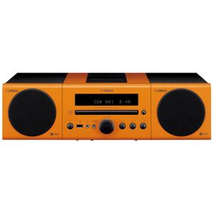 YAMAHA（ヤマハ ） iPod対応オーディオシステム （オレンジ） CD/USB/ラジオ[ MCR-040D ]