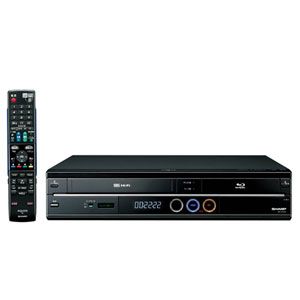 シャープ250GB HDD搭載 VHSビデオ一体型ブルーレイレコーダー SHARP AQUOS アクオス[ BD-HDV22 ]