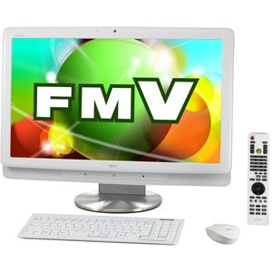 富士通*デスクトップパソコン FMV ESPRIMO FHシリーズ （Office H&B搭載）（スノーホワイト） 【オリジナルモデル】 FMV ESPRIMO FH700/5AT[ FMV-F705AWZ ]