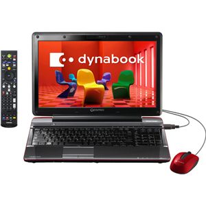東芝 ノートパソコン Qosmio V65 （Office H&B搭載）（シャイニーレッド） 【TVモデル】 [ PQV6587MRF ]
