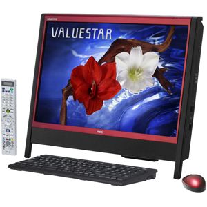 NEC デスクトップパソコン VALUESTAR N （Office H&B搭載）（クランベリーレッド） 【TVモデル】 VN370/BS6R[ PC-VN370BS6R ]