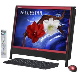 NEC デスクトップパソコン VALUESTAR N （Office H&B搭載）（クランベリーレッド） 【TVモデル】 VN770/BS6R[ PC-VN770BS6R ]