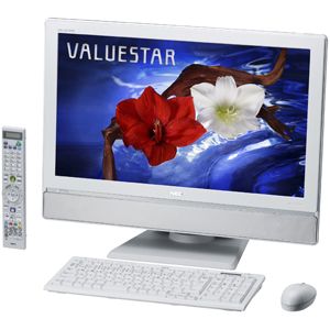 NEC デスクトップパソコン VALUESTAR W （Office H&B搭載）（パールホワイト） 【TVモデル】 VW770/BS6W[ PC-VW770BS6W ]