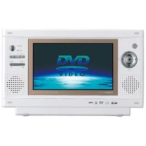 ツインバード防水タイプ 7V型ポータブルDVDプレーヤー ワンセグチューナー内蔵・CPRM対応 TWINBIRD DVD ZABADY ザバディ[ VD-J713CW ]