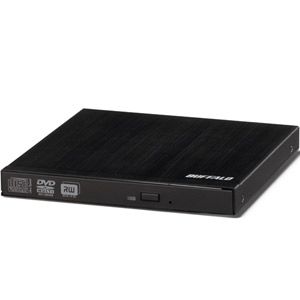 BUFFALO USB2.0対応 ポータブルDVDドライブ [ DVSM-PSS58U2-BK ]