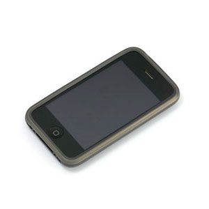 iPhone 3G/3GS用シリコンケースセット（クリアブラック） [ PPK-13 ]