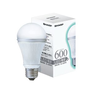 シャープ LED電球（全光束:560 lm/昼白色相当） [ DL-L601N ]