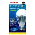 東芝 電球形LEDランプ（全光束:810 lm/白色相当） E-CORE（イー・コア）[ LEL-AW8N ]