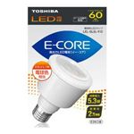 東芝 電球形LEDランプ ミゼットレフ形（全光束:260 lm/電球色相当） （口金E26）[ LEL-SL5L-F/2 ]