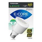 東芝 電球形LEDランプ ミゼットレフ形（全光束:360 lm/白色相当） （口金E26）[ LEL-SL5N-F/2 ]