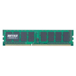 BUFFALO PC3-10600（DDR3-1333）対応 デスクトップ用メモリ 1GB [ D3U1333-1G ]