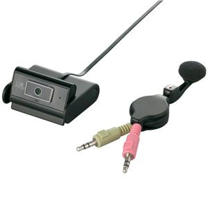 BUFFALO WEBカメラ マイク内蔵モデル ヘッドセット付（ブラック） [ BSW20KM02H-BK ]