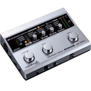 CAKEWALK USBオーディオインターフェース（ipod/カセットデッキ/レコードプレーヤー等からPCへ録音） Cakewalk UA-4FX[ UA-4FXCW（CAKEWALK） ]