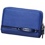 ソニー ソフトキャリングケース（ブルー） SONY DSC-TX7・DSC-W380・DSC-W350・DSC-W320[ LCS-CSVF-L ]