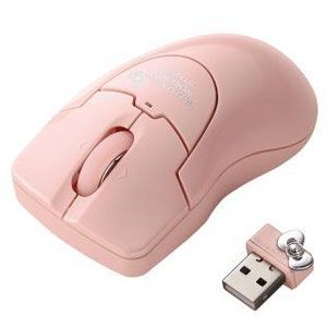 エレコム ワイヤレスレーザー式マウス（ピンク） HELLO KITTY[ M-PGDLKTPN ]