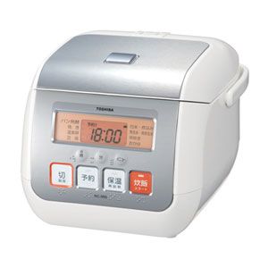 東芝 マイコン保温釜（3合炊き） ホワイト TOSHIBA[ RC-5RS-W ]