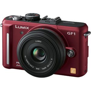 Panasonic デジタル一眼カメラ LUMIX G 20mm/F1.7 ASPHレンズキット（アーバンレッド） [ DMC-GF1C-R ]