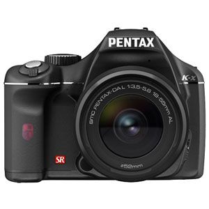 PENTAX デジタル一眼レフカメラ レンズキット（ブラック） [ K-X-LK-BK ]