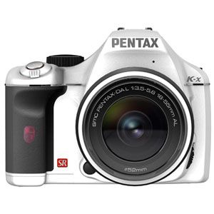 PENTAX デジタル一眼レフカメラ レンズキット（ホワイト） [ K-X-LK-WH ]