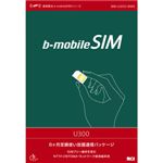 b-mobile b-mobile SIM U300 6ヶ月（185日）使い放題 [ BM-U300-6MS ]