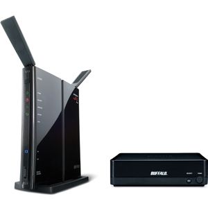 BUFFALO 11n/b/g 対応 無線ルータ（親機+LAN端子用無線子機セット） [ WZR-HP-G301NH/E ]