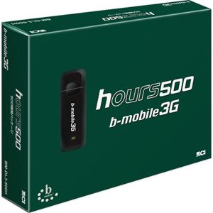 b-mobile b-mobile3G 500時間/600日間（黒） [ BM-DL3-500H ]