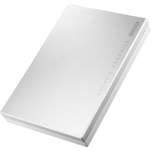 I・O DATA USB2.0/1.1対応 ポータブルHDD 500GB（パールホワイト） カクうす[ HDPC-U500 ]