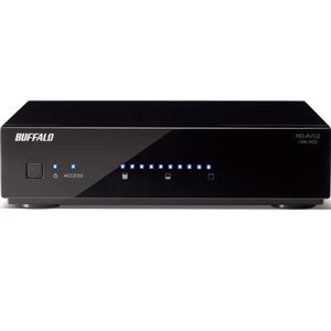 BUFFALO USB2.0/1.1用 外付型HDD（500GB）※冷却ファン付きモデル [ HD-AV500U2/A ]