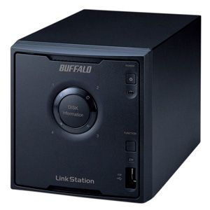 BUFFALO RAID5機能搭載 ネットワーク対応HDD 1.0TB [ LS-Q1.0TL/1D ]