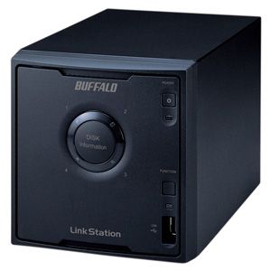 BUFFALO RAID5/ Webアクセス機能搭載 DLNA対応 ネットワーク対応HDD 2.0TB [ LS-Q2.0TL/R5 ]