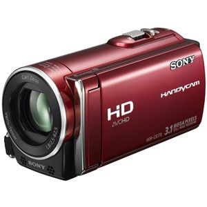 ソニー 32GB内蔵フラッシュメモリー+メモリーカード録画対応ハイビジョンビデオカメラ（レッド） SONY CX170[ HDR-CX170-RC ]