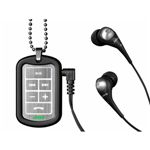 2.0+EDR対応Bluetoothステレオヘッドセット （ブラック） DogTagスタイル[ STREET BLACK ]