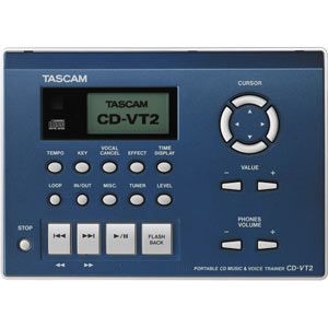 TASCAM ポータブルCDミュージック&ボイストレーナー TASCAM CD-VT2 [ CD-VT2 ]