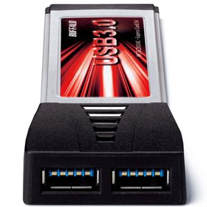 BUFFALO USB3.0増設対応 ExpressCard用 インターフェース [ IFC-EC2U3/UC ]