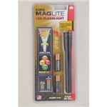 マグライト ミニマグライトLED ブラック マグライト MAGLITE 2セル AA[ SP2201HY ]