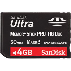 サンディスク メモリースティック PRO-HG Duo 4GB [ SDMSPDHG-004G-J95 ]