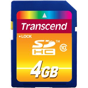 transcend SDHCメモリーカード 4GB Class10 [ TS4GSDHC10 ]