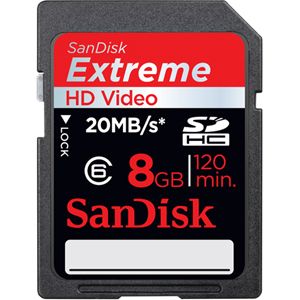 サンディスク SDHCメモリーカード 8GB Class6 [ SDSDX3-8192-J21N ]
