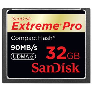 サンディスク コンパクトフラッシュ 32GB Extreme Pro[ SDCFXP-032G-J91 ]