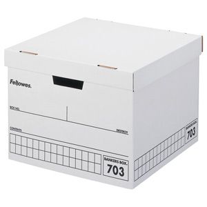 Fellows バンカーズBOX 703ボックス（B4サイズ:黒）[3個パック] [ バンカ-ズBOX（970601） ]