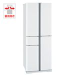 三菱 405L 5ドア ノンフロン冷蔵庫（ピュアホワイト） 切れちゃう冷凍[ MR-A41R-W ]