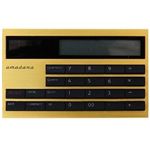 amadana（アマダナ） カード型電子計算機 12桁（ゴールド） [ LC-404GD ]