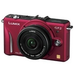 Panasonic（パナソニック） デジタル一眼カメラ レンズキット ファインレッド DMC-GF2C-R