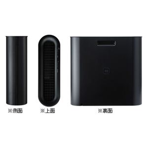 ±0 PLUS MINUS ZERO(プラスマイナスゼロ) 空気清浄機 XQH-Q010-B ブラック 【15畳まで】画像その1更新中